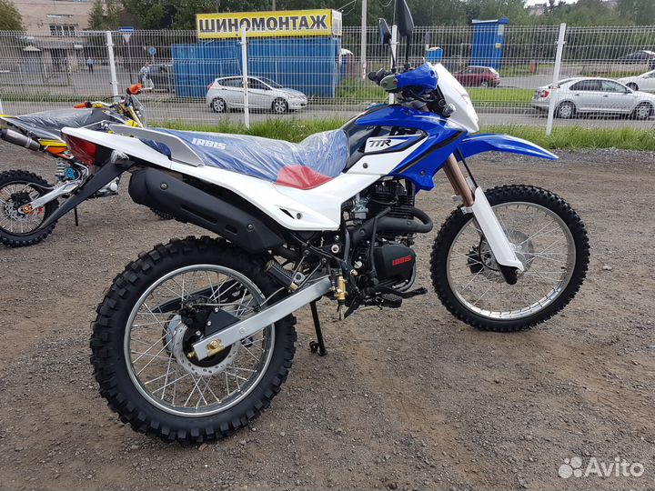 Мотоцикл эндуро Irbis TTR 250R Blue +шлем