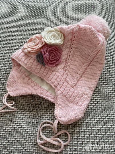 Шапка для девочки 50 52