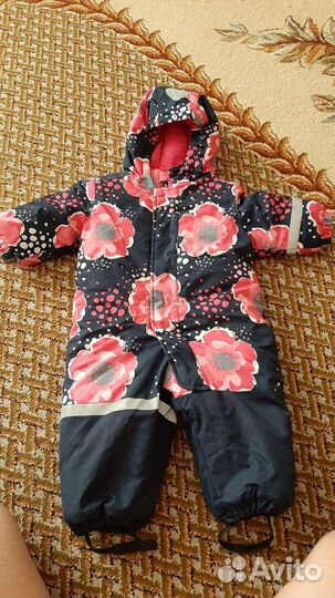Зимний комбинезон для девочки 80
