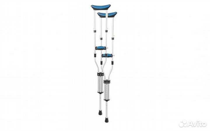 Костыли складные Barry регулируемые по высоте