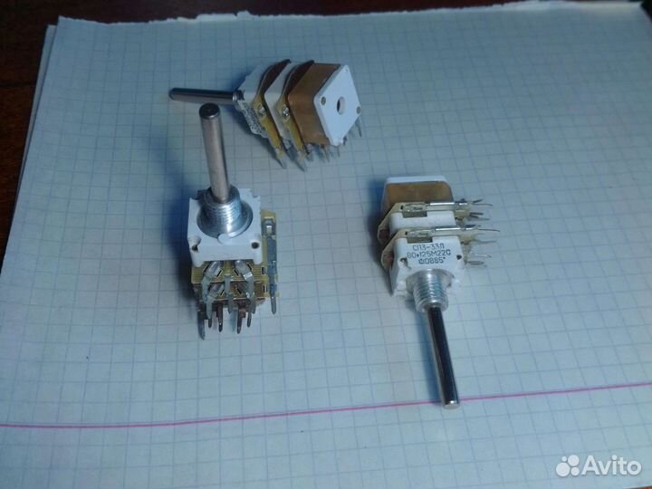 Регулятор громкости усилителей СССР