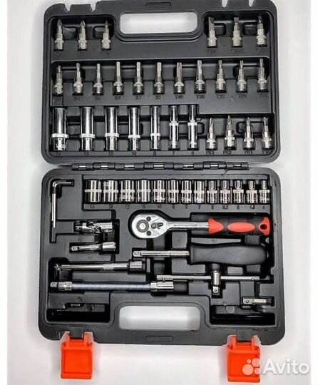 Автомобильный набор инструментов 53 предмета.новый