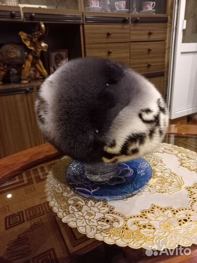 Берет женский норковый