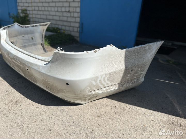 Задний бампер на mercedes w212 рестайлинг