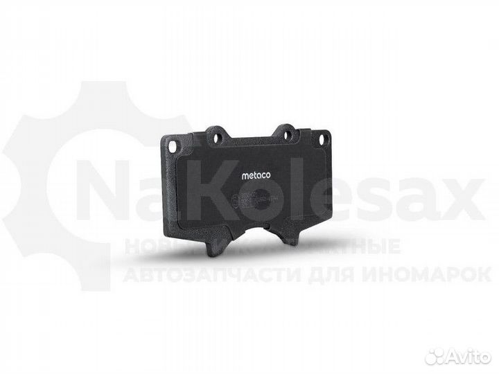 Колодки тормозные передние к-кт Metaco 3000-021