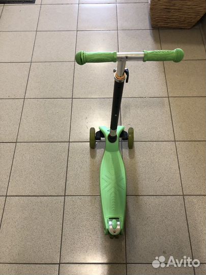 Самокат детский трехколесный бу
