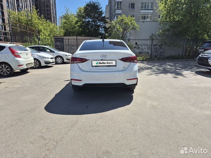 Hyundai Solaris 1.6 AT, 2018, 80 000 км