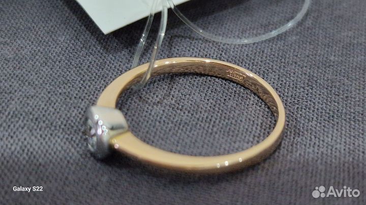 Новые золотое кольцо sokolov