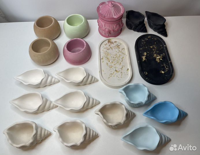 Декор интерьера. Изделия из гибса. Ручная работа