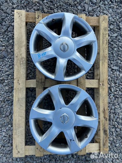 Диски R17 2шт Nissan