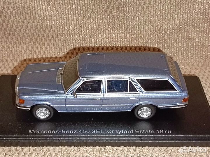 Модель автомобиля Mercedes W116 Crayford Estate