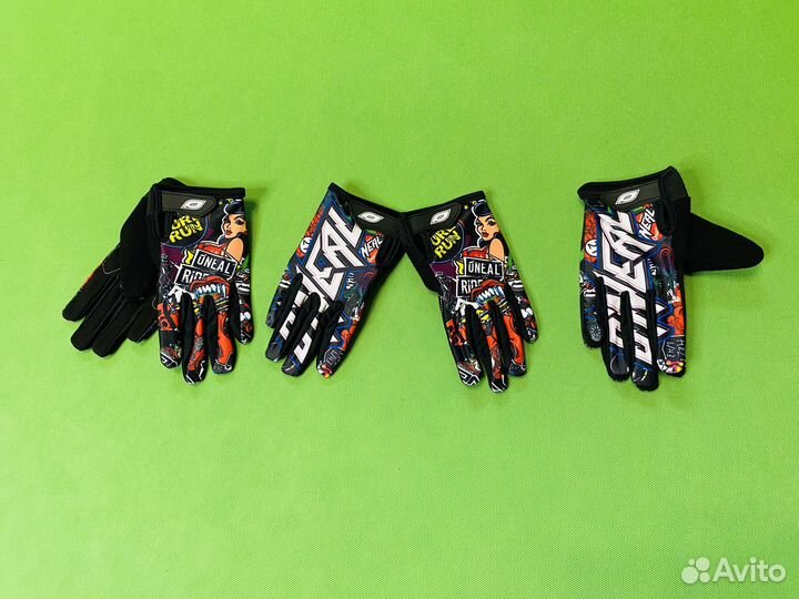 Перчатки для мотокросса детские BMX Квадроцикл