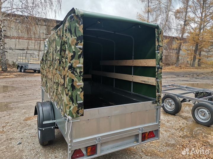 Прицеп легковой для снегохода и грузов алтай 3х1.5