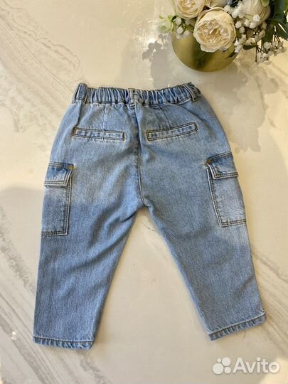 Рубашка и джинсы next 86-92(18-24 мес)