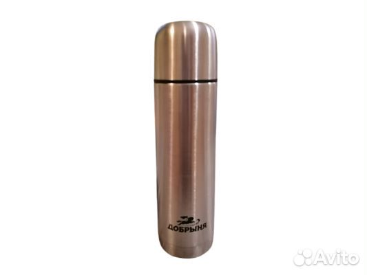 Термос Добрыня 0,5 литра две крышки новый