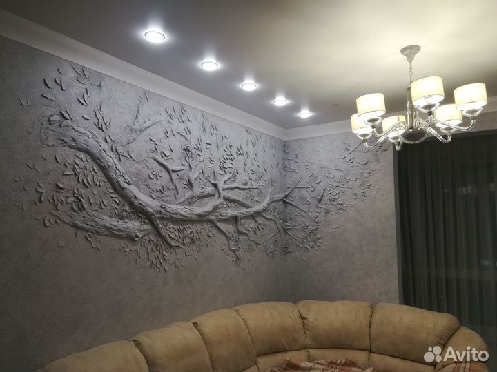 Барельеф. Роспись стен. Картины на заказ