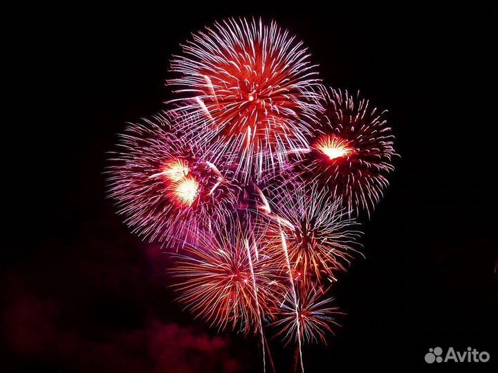 Салюты и фейерверки на праздник