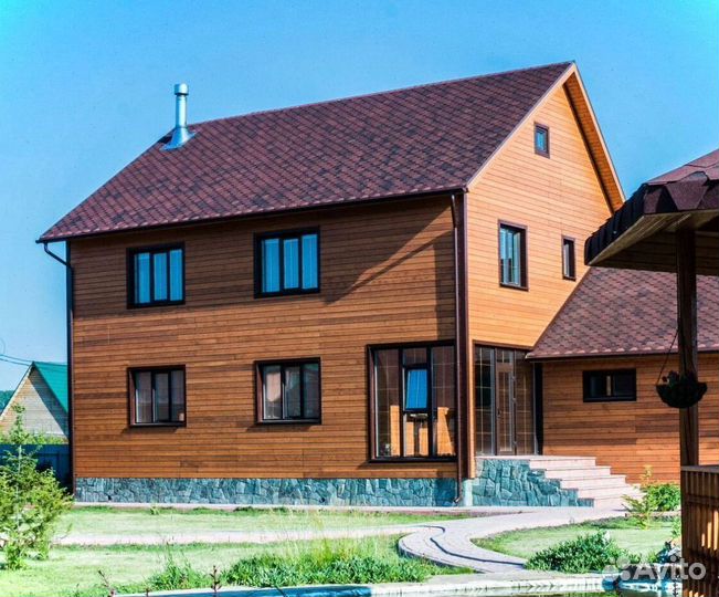 Имитация бруса