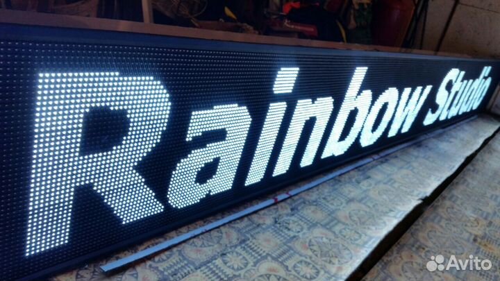 Бегущие строки, видеоэкраны