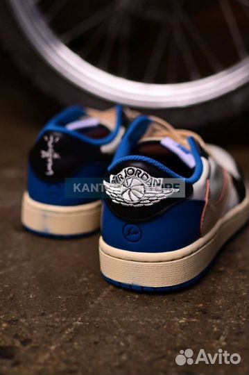 Кроссовки мужские Nike Air Jordan 1 Low Fragment