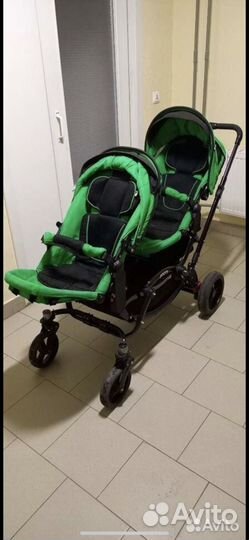 Коляска для двойни и погодок