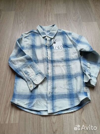 Рубашка Zara, новая, р.116 см