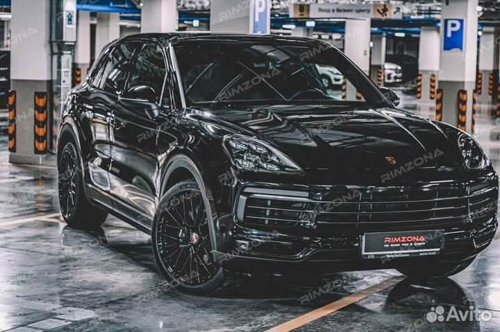 Кованный диск в стиле Porsche Cayenne R21 5x130 ET