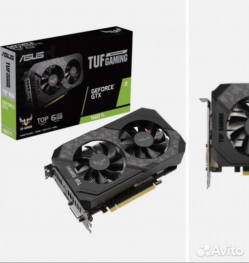 Видеокарта gtx 1660 ti