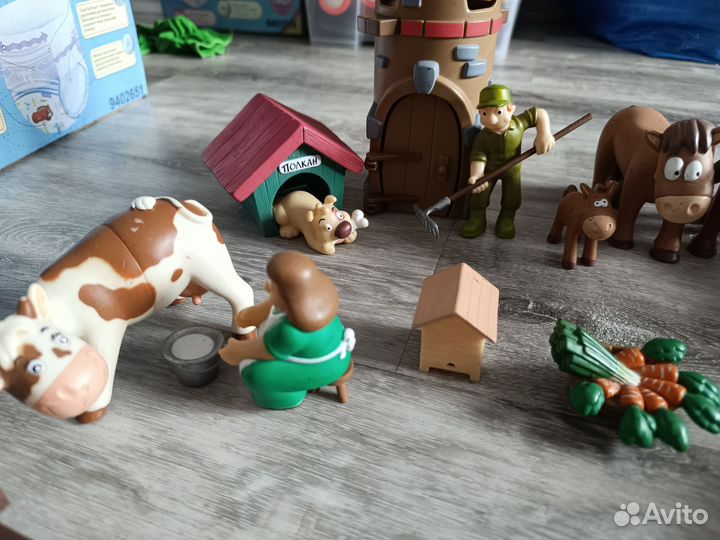 Deagostini ферма,животные леса,динозавры,африка