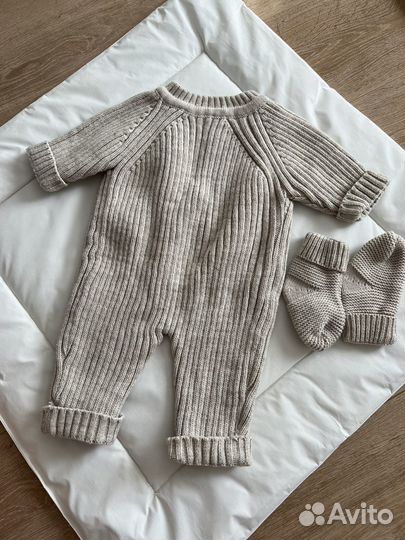 Вязаный комбинезон