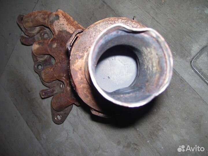 Форд фокус коллектор выпускной С катализатором