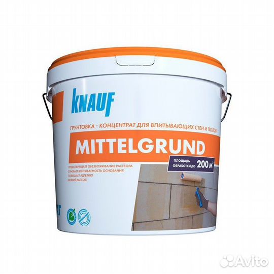 Грунтовка Knauf Миттельгрунд концентрат 10 кг