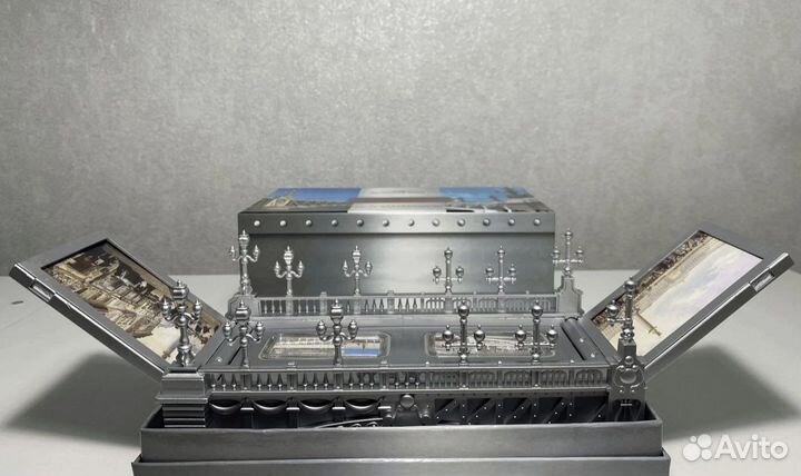 Серебрянные монеты Набор Знаменитые мосты