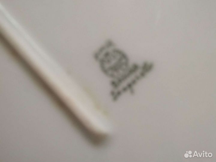 Немецкая 40-х годов фарфоровая тарелка