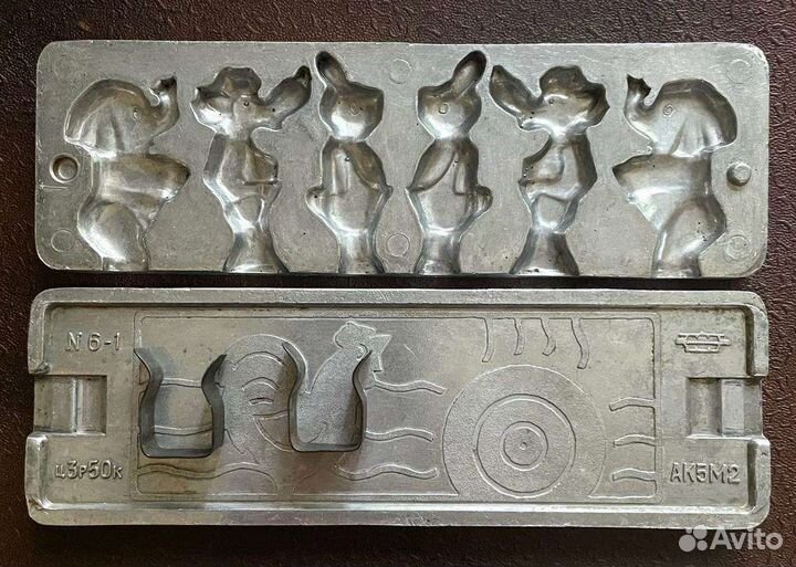 Форма для изготовления леденцов на палочке СССР