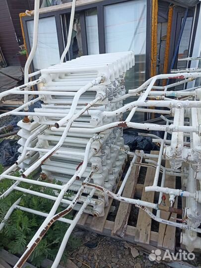 Чугунные батареи бу