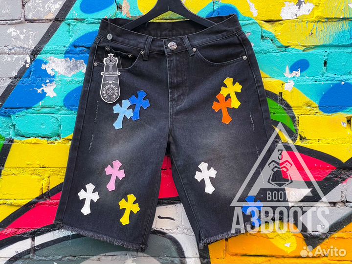 Шорты Chrome Hearts Color Black