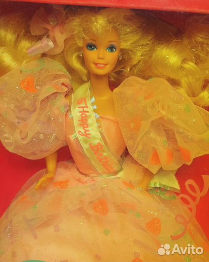 Happy Birthday Barbie Blonde 1990