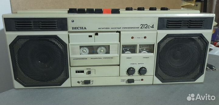 Магнитофон кассетный Весна 212с-4