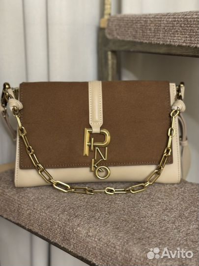 Сумка кросс боди натуральная кожа Pinko