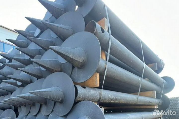 Винтовая свая 57х3х3000 мм. Код: 625/471