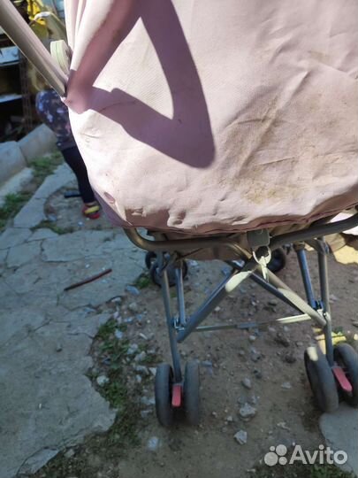 Прогулочная коляска трость бу