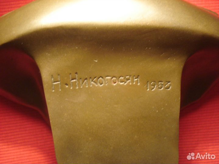 Иосиф Сталин СССР Антик Редкий Бюст Военный