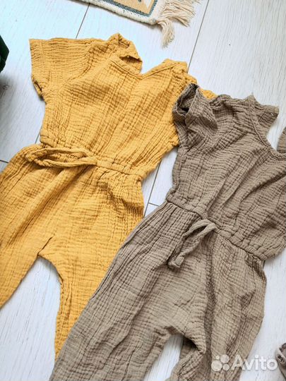 Комбинезон из муслина 80 86