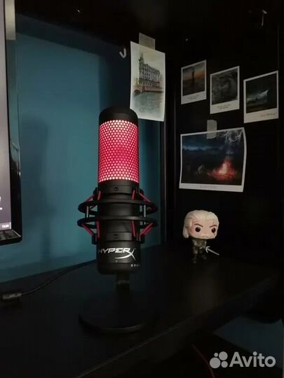 Микрофон HyperX QuadCast черный