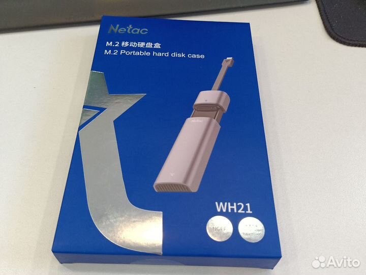 Внешний корпус m2 ngff ssd netac wh21