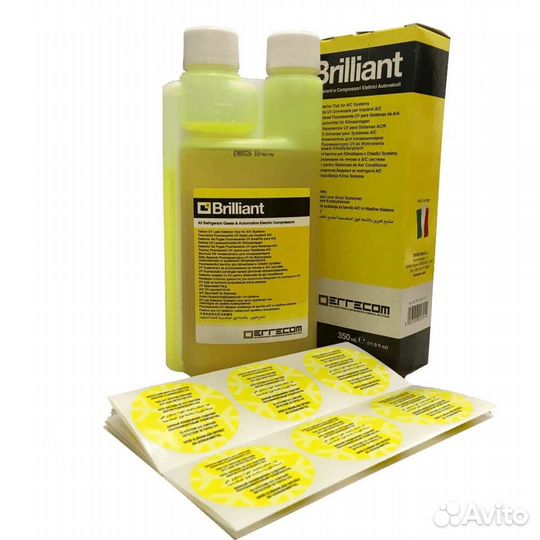 Детектор утечек, 350 мл (уф краситель) Briliant TR