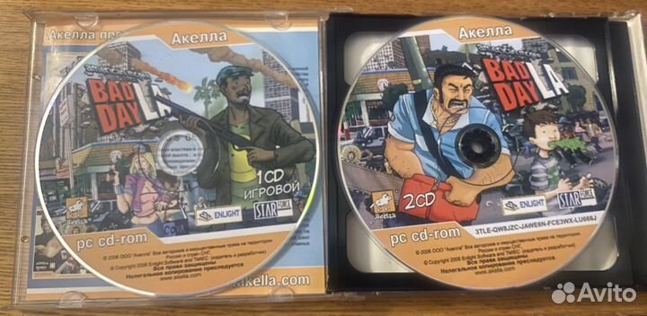 Компьютерная игра Bad Day L.A (2CD)