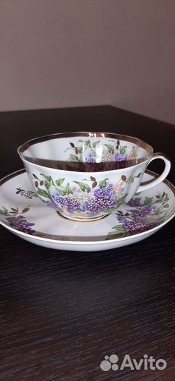 Сервиз чайный Сирень Дулёво 1956 г