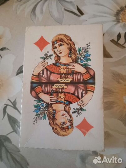 Карты игральные СССР 1990г